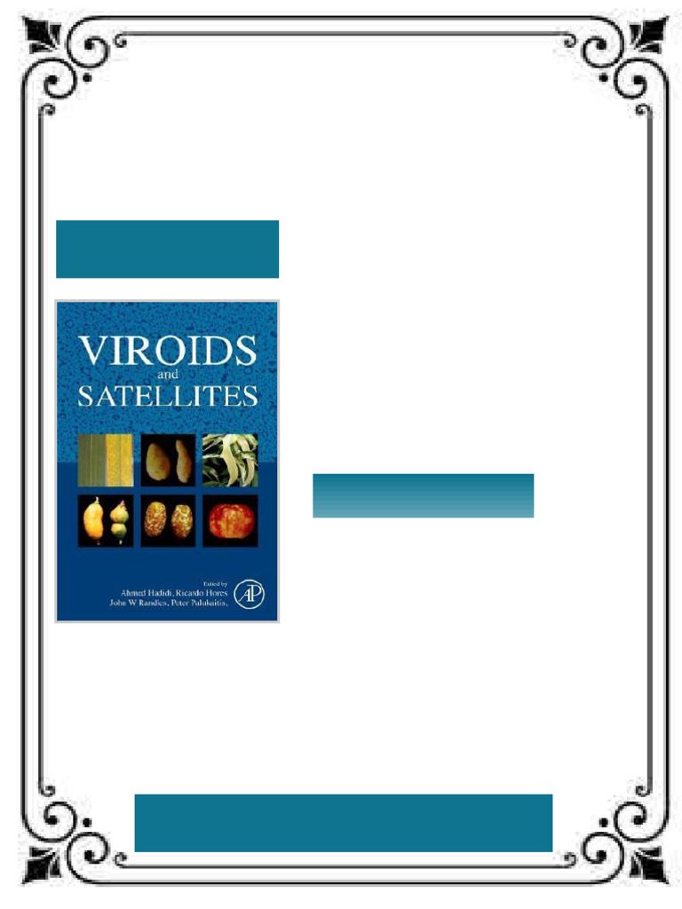 Viroids and Satellites Ahmed Hadidi eBook full uncut edition | PDF