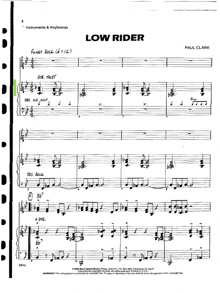 Low Rider P | PDF