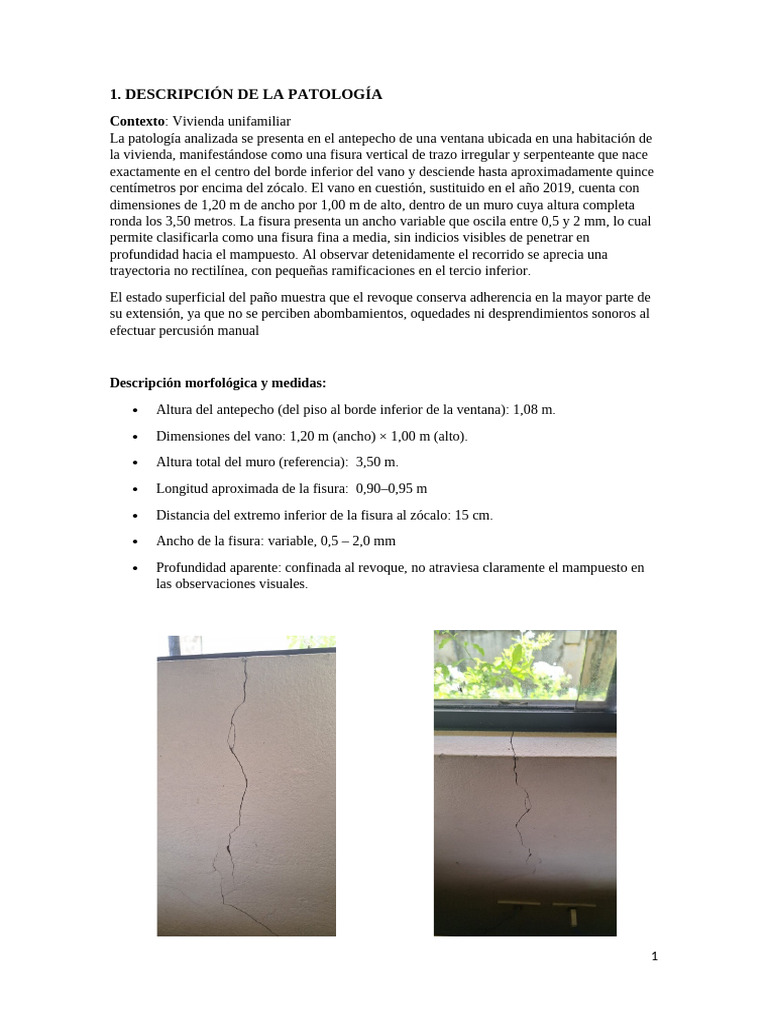 TP Final Patologia | PDF | Doblar | Fatiga (material)