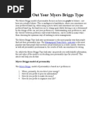 Download Working Out Your Myers Briggs Type by knowmore525 SN9770602 doc pdf