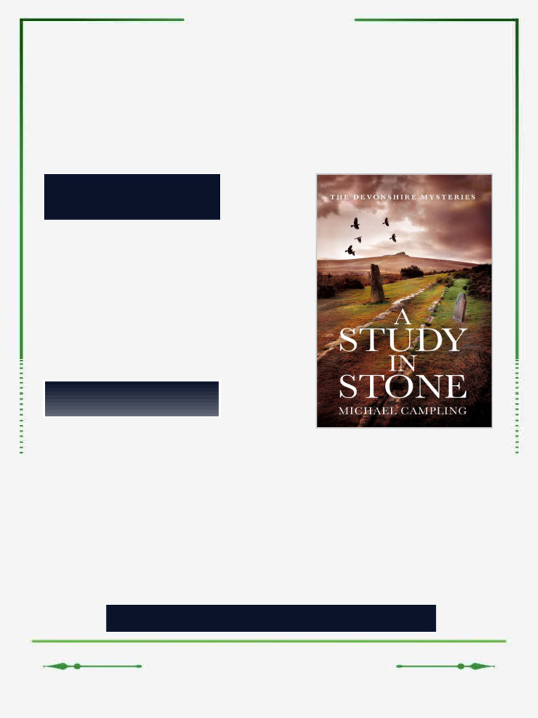 A Study in Stone 1st Edition Michael Campling eBook collectors digital ...
