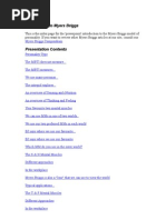 Download Introduction to Myers Briggs Instructors Notes by knowmore525 SN9770619 doc pdf