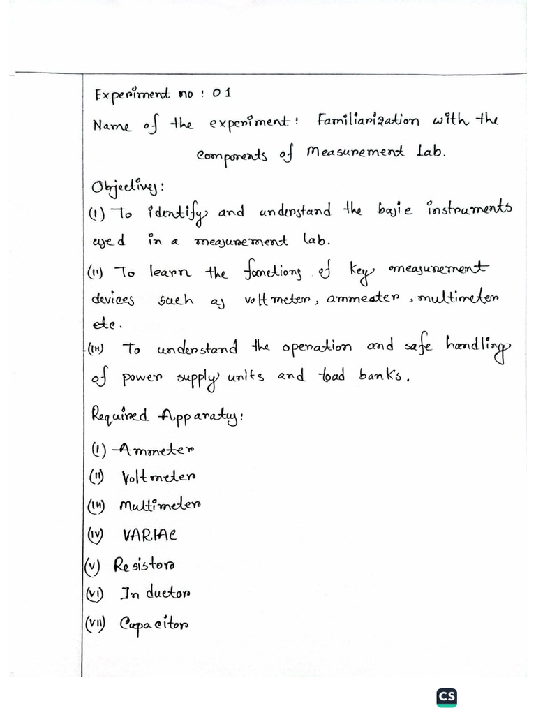EEE Lab Report | PDF