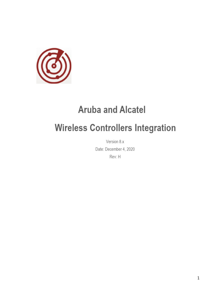 Aruba Wireless Controllers and Alcatel Wireless Controllers | PDF ...