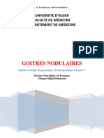 goitres nodulaires déf