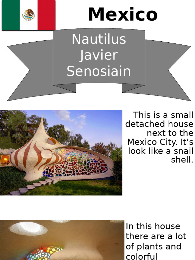 Unique Snail Shell House in Mexico | PDF