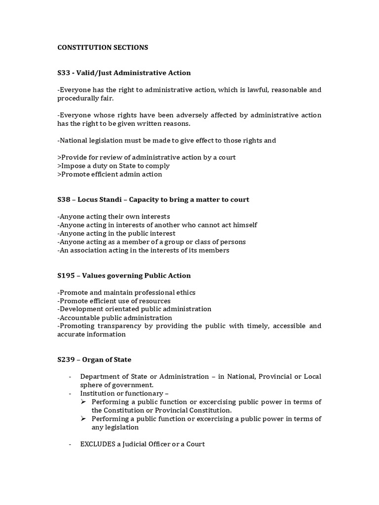 Administrative Action Rights Overview | PDF | Governance | Common Law