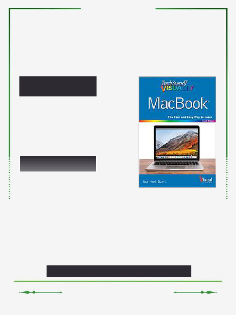 MacBook Hart-Davis eBook manual edition | PDF | Computer File | Finder ...