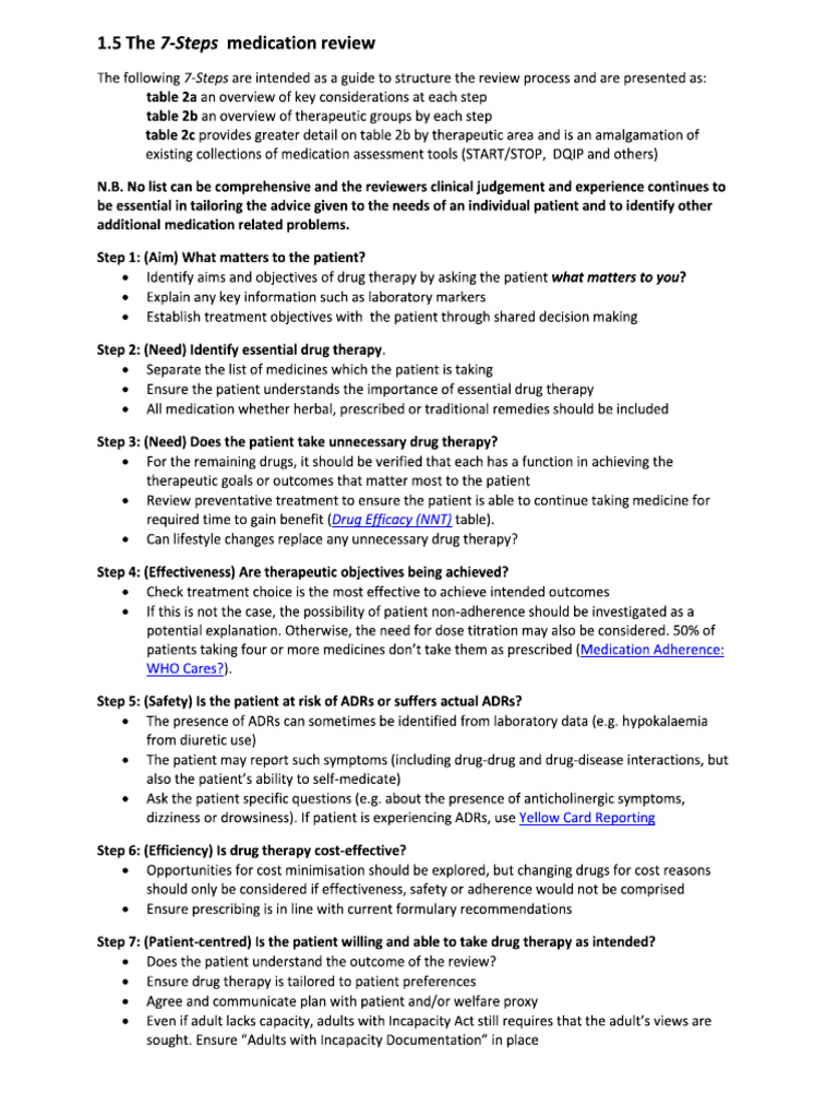Polypharmacy Guidance 2018 13 16 | PDF | Therapy | Drugs