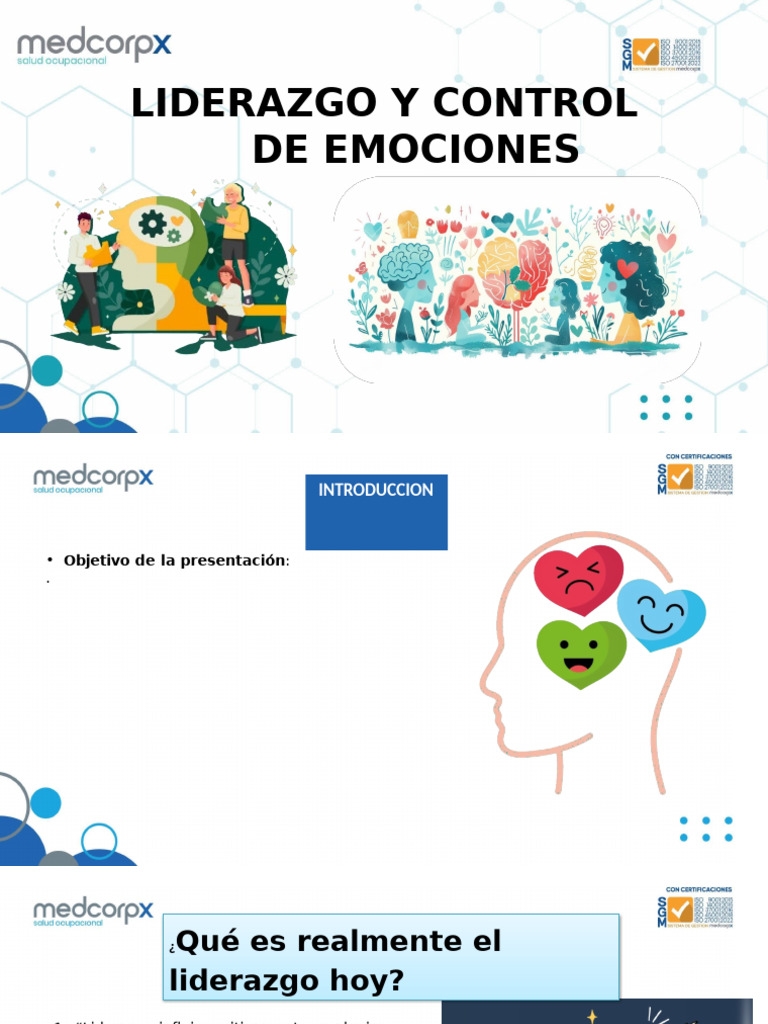 Liderazgo y Control de Emociones | PDF | Las emociones | Empatía