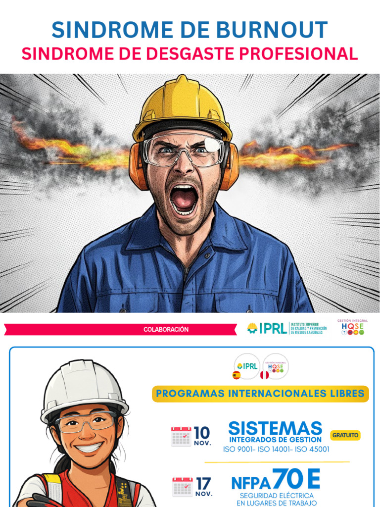 Prevención del Síndrome de Burnout | PDF