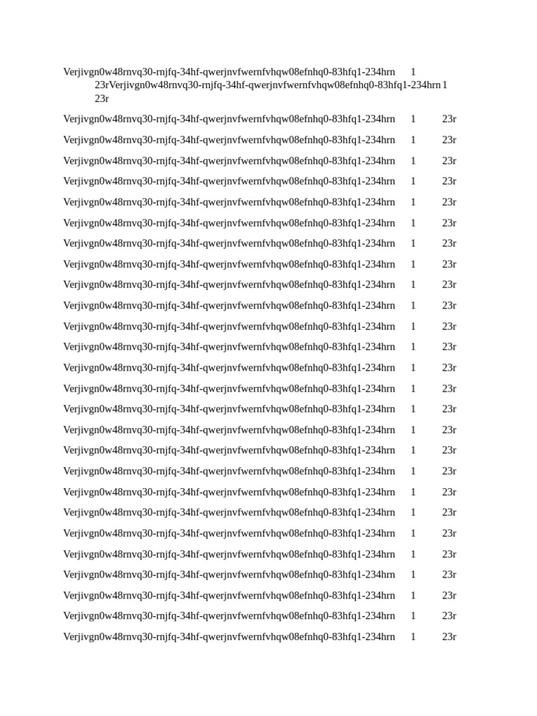 Unique Code Generation Document | PDF
