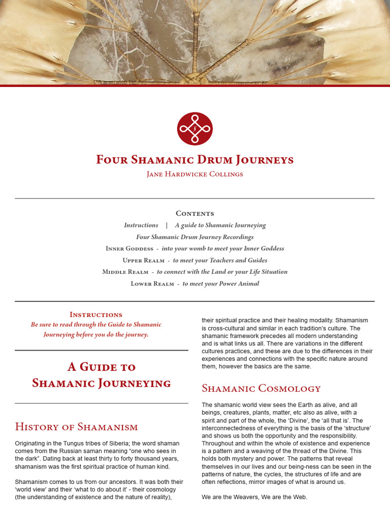 Shamanic Drum Journey Guide | PDF | Shamanism | Soul