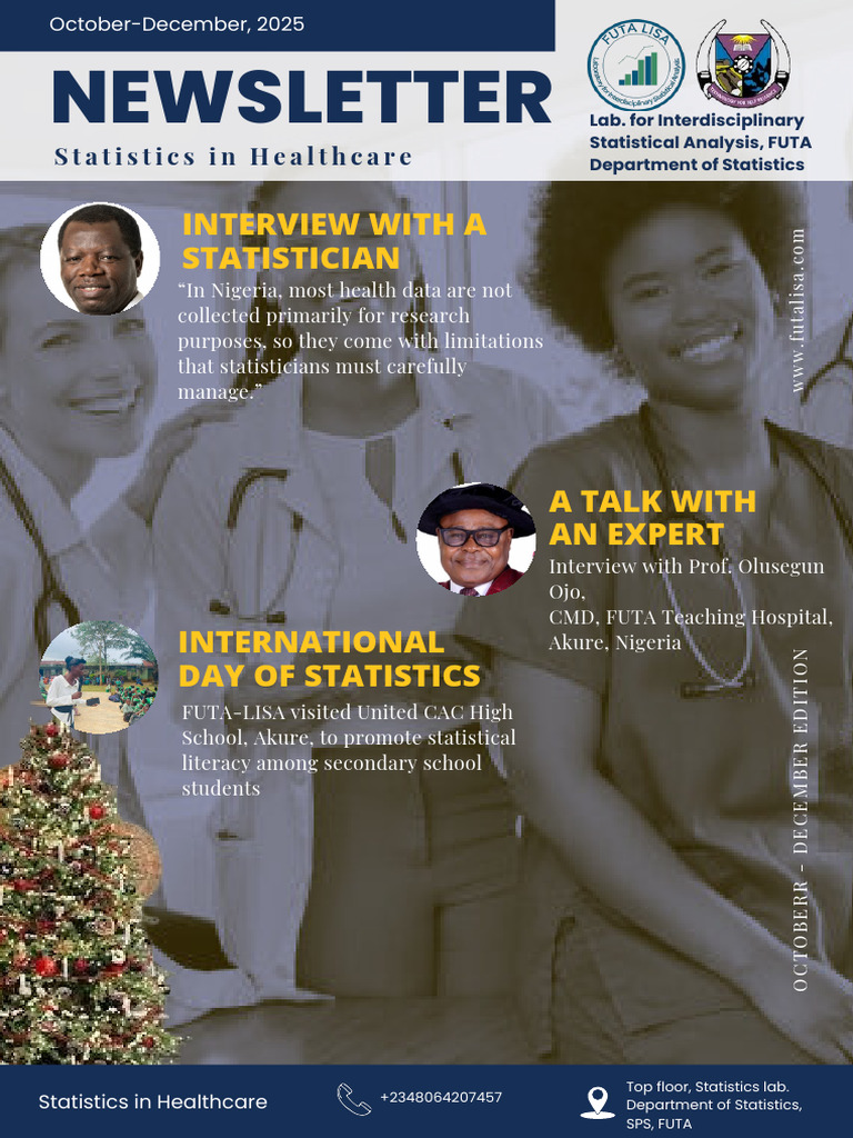 Statistics in Healthcare Newsletter | PDF | Logistic Regression ...