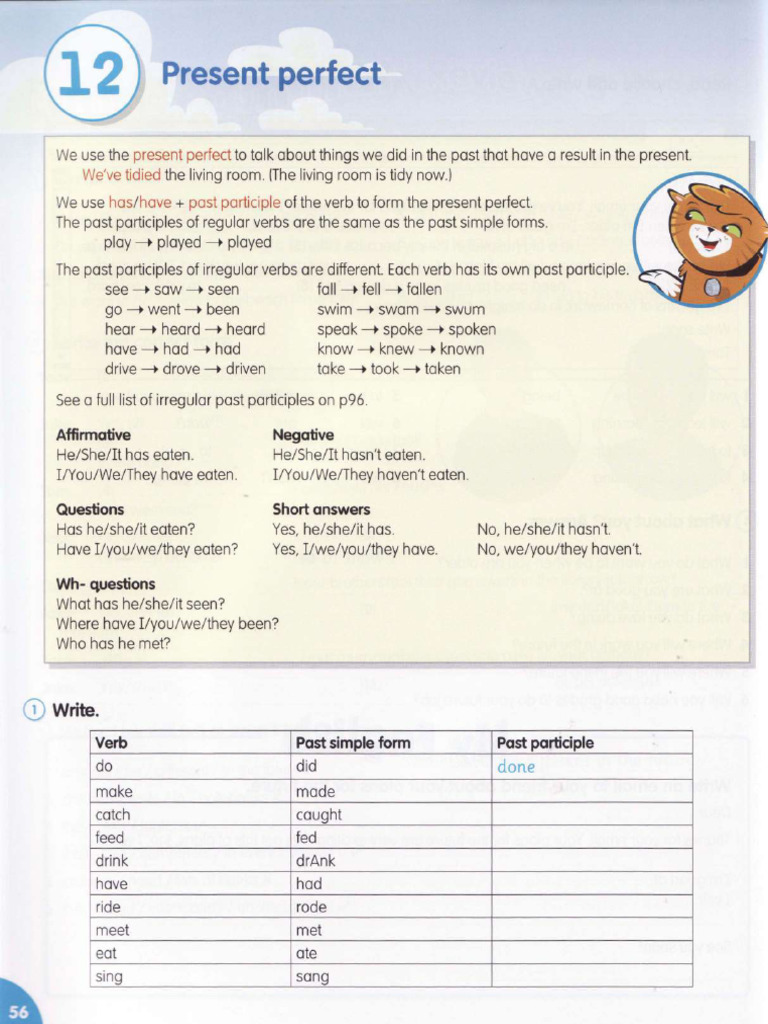 Understanding Present Perfect Tense | PDF | Language Mechanics | Grammar