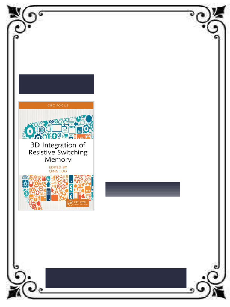 3D Integration of Resistive Switching Memory 1st Edition Qing Luo ebook ...