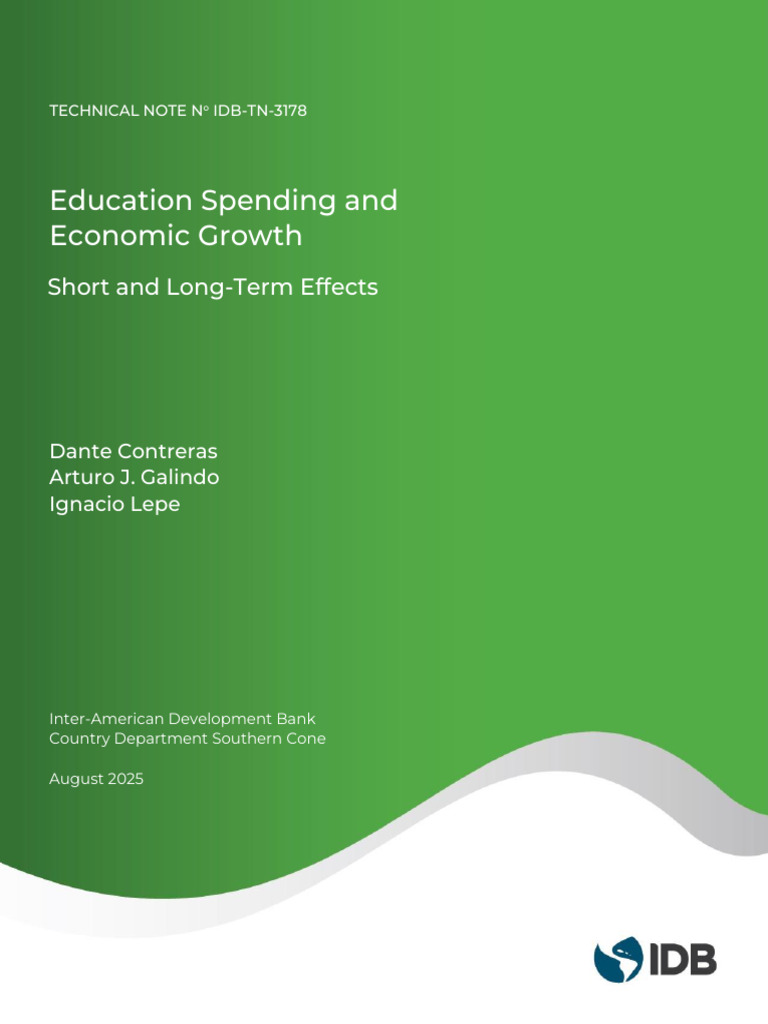 Impact of Education Spending on Growth | PDF | Linear Regression | P Value