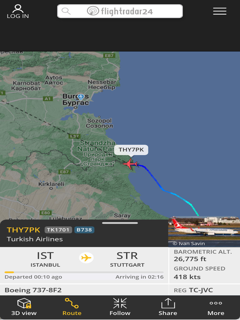 Flightradar24 Live Flight Tracker - Real-Time Flight Tracker Map | PDF