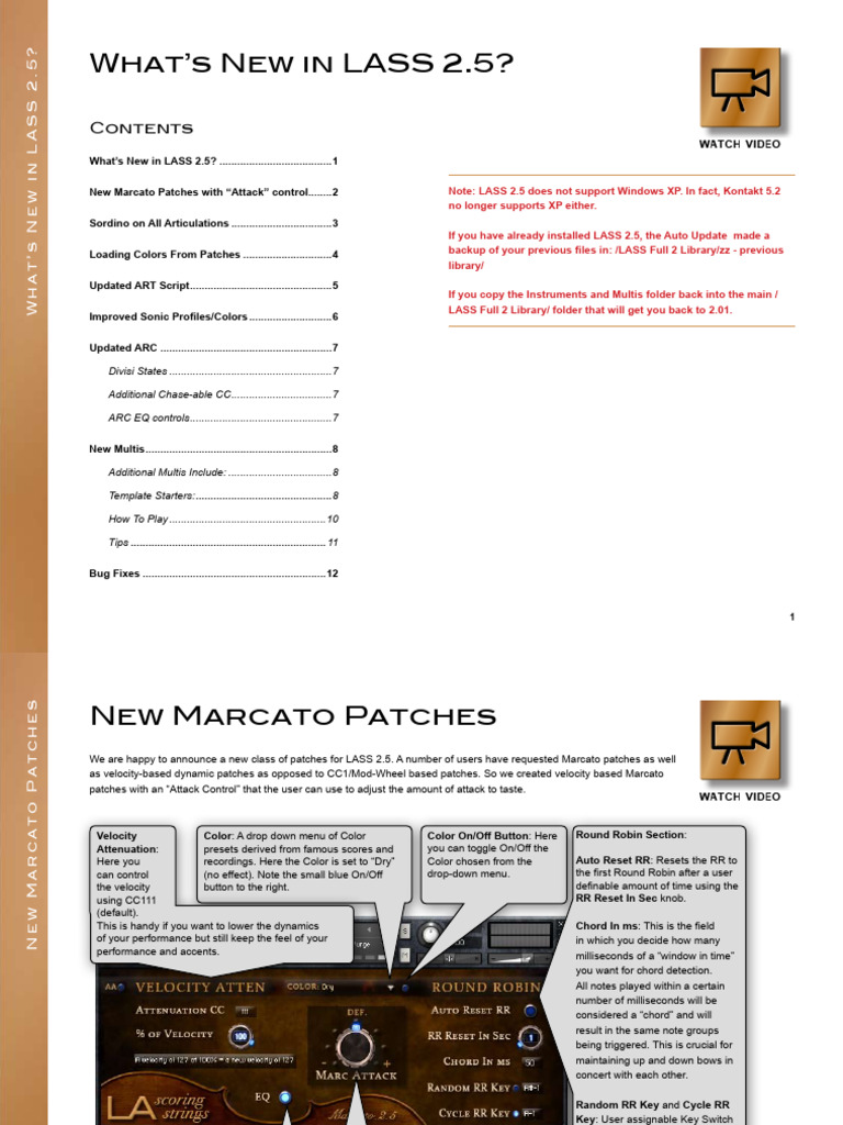 What's New in LASS 2.5 | PDF | Solid State Drive | Violin