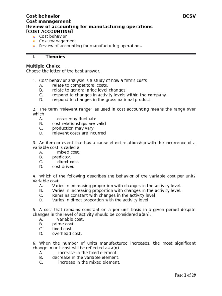 340897079 Cost Accounting 1 2 Final Docx | PDF | Cost Of Goods Sold ...