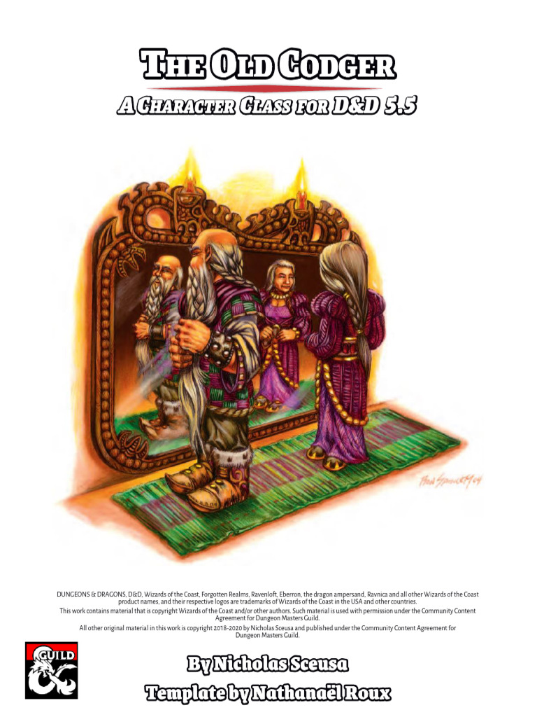 The Old Codger | PDF | Dungeons & Dragons | Wizards Of The Coast