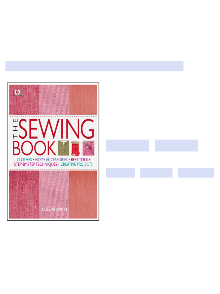 The sewing book Smith - ebook and textbook resources | PDF | Sewing ...