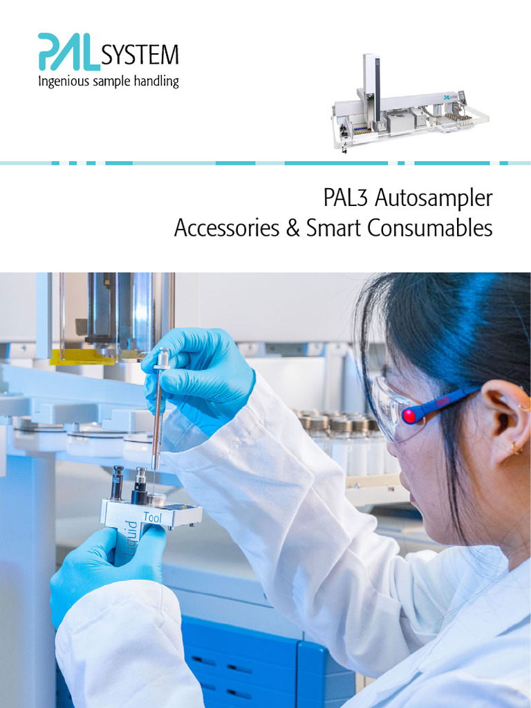 PAL3 Autosampler Accessories Guide | PDF | Syringe | Ibm Pc Compatibles