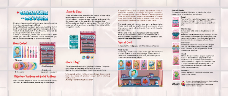 Race to the Fridge Game Rules | PDF