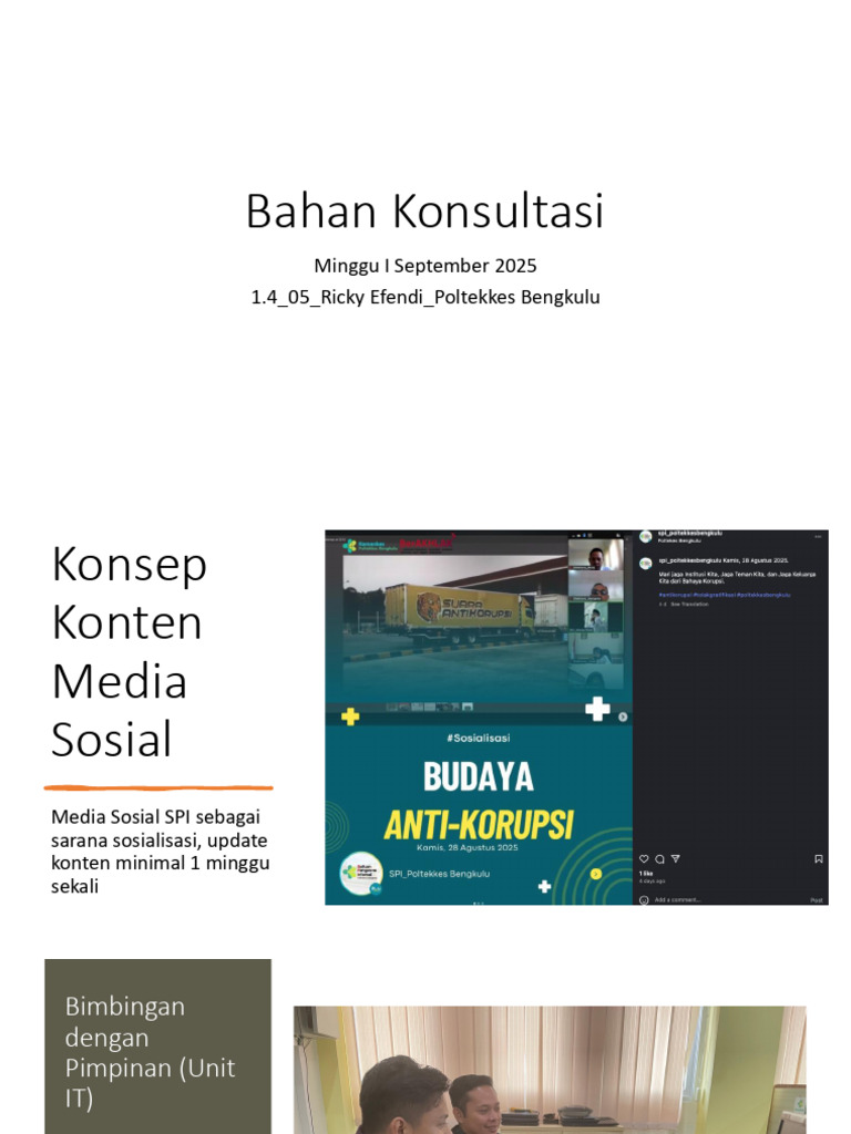 Sistem Pelaporan Gratifikasi Poltekkes | PDF