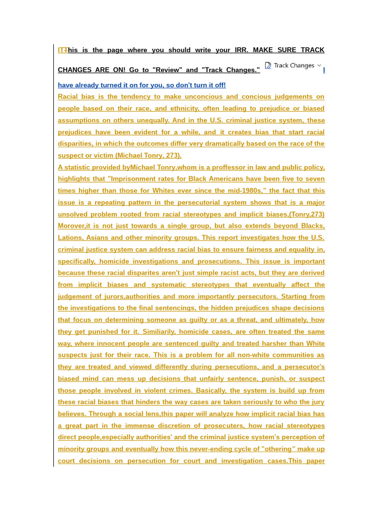 AJ IRR(2) | PDF | Bias | Violence