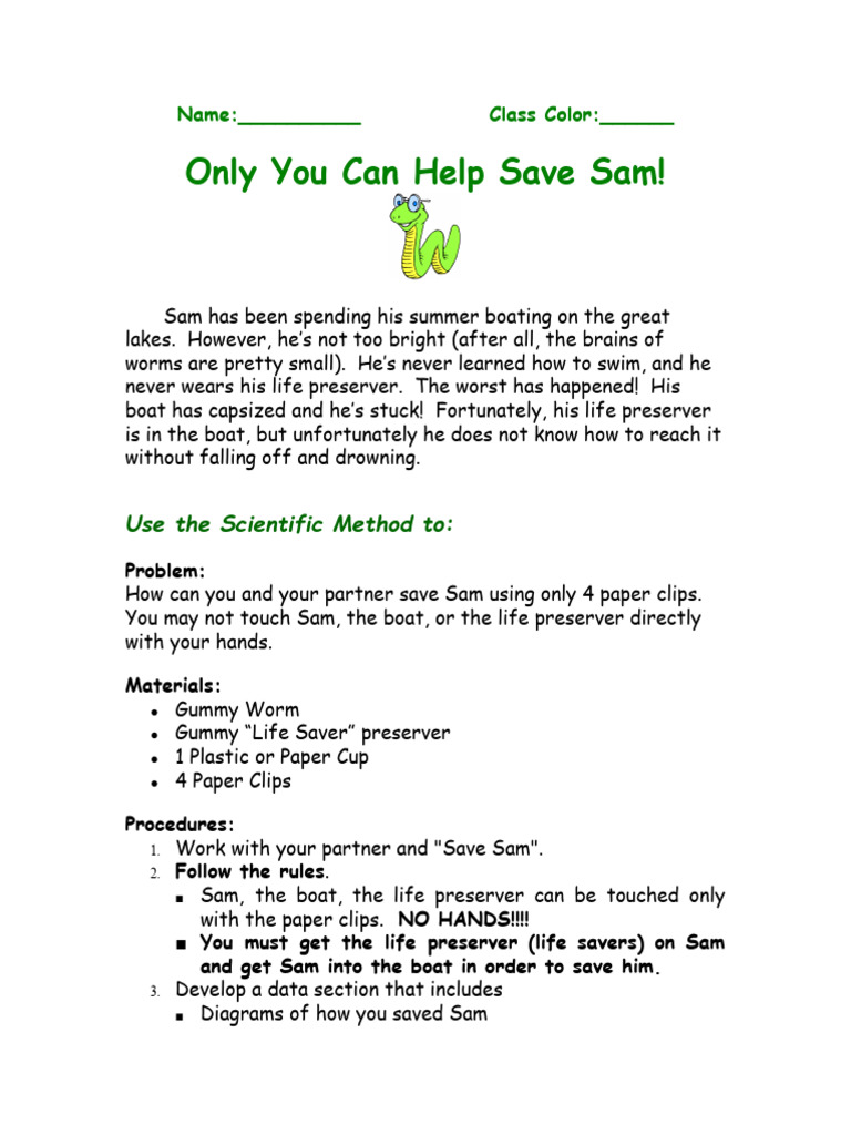 k g k Sch Y2Nvcm5lbGlvQGJyZXdzdGVyc2Nob29scy5vcmc Only You Can Save Sam ...
