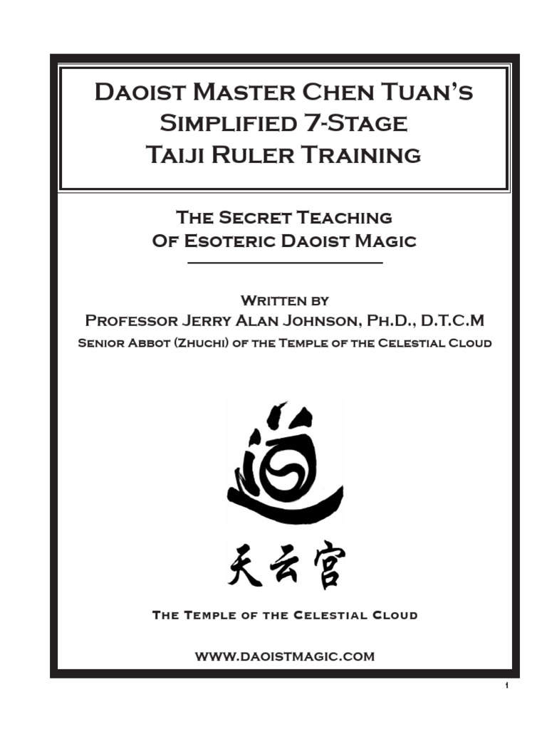 7-Stage Taiji Ruler Training Guide | PDF | Tai Chi | Qigong