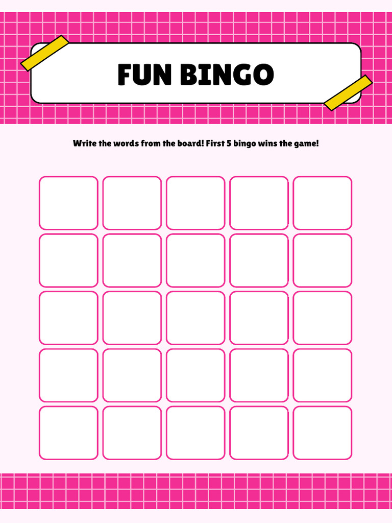 Fun Bingo | PDF