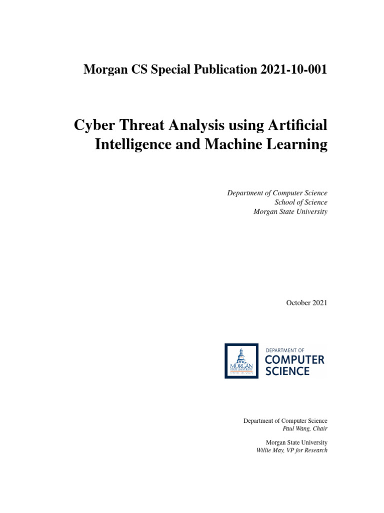 AI & ML in Cyber Threat Analysis | PDF | Machine Learning | Artificial ...