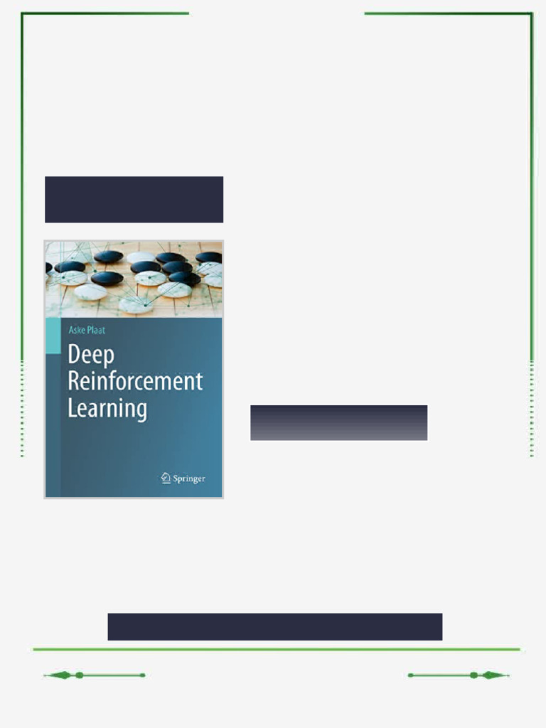 Deep Reinforcement Learning Aske Plaat eBook simplified edition | PDF ...