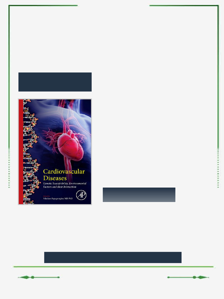 Cardiovascular Diseases Genetic Susceptibility Environmental Factors ...