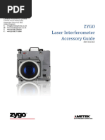 ZYGO Laser Interferometer Accessory Guide | PDF | Interferometry ...
