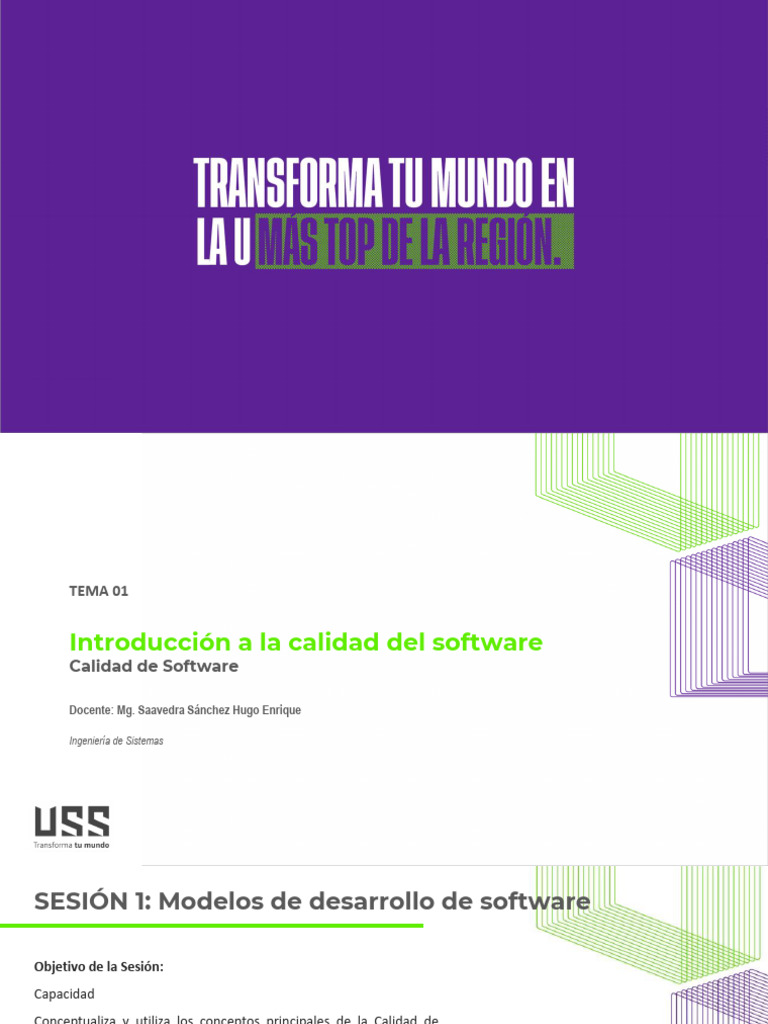 Introducción a la Calidad del Software | PDF | Software | Calidad ...