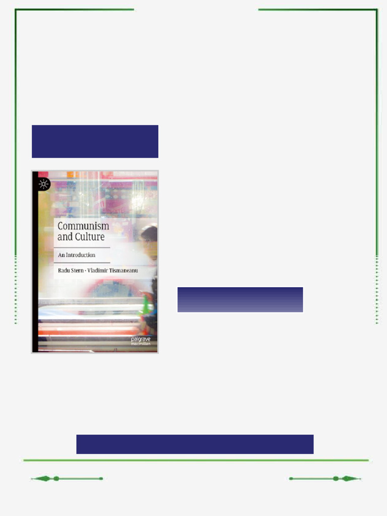 Communism and Culture: An Introduction Radu Stern ebook easy download ...