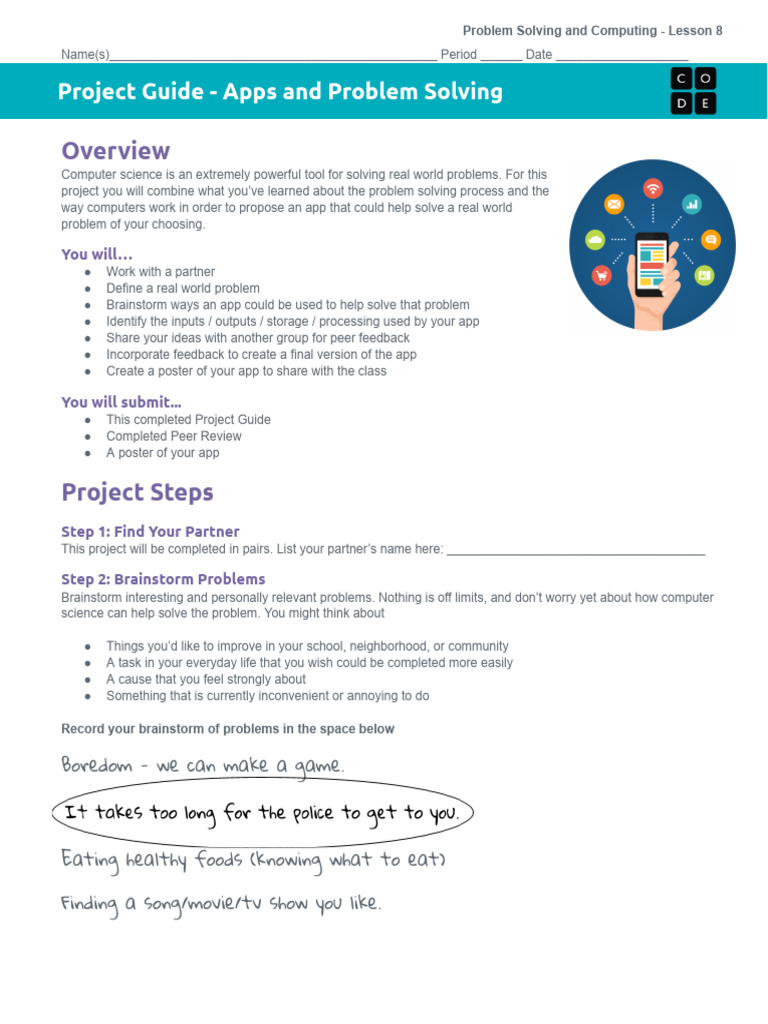 App Development for Problem Solving | PDF | Information | Peer Review