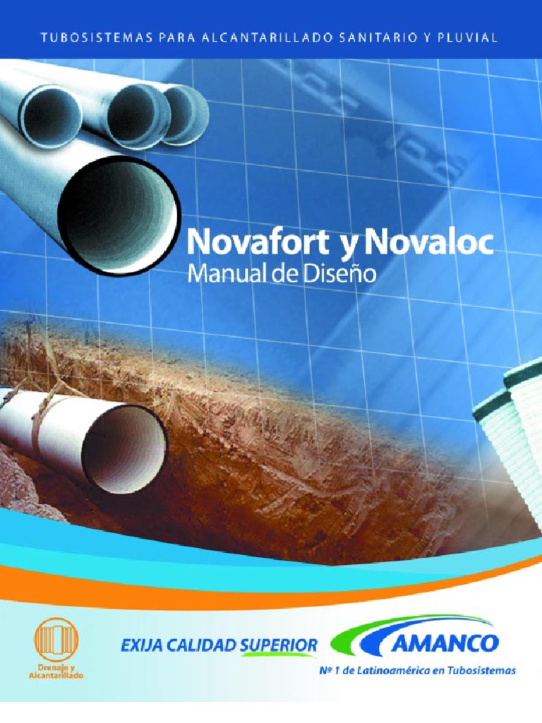 Manual de Instalación Tubosistemas Novafort | PDF | Rigidez | Tubería ...