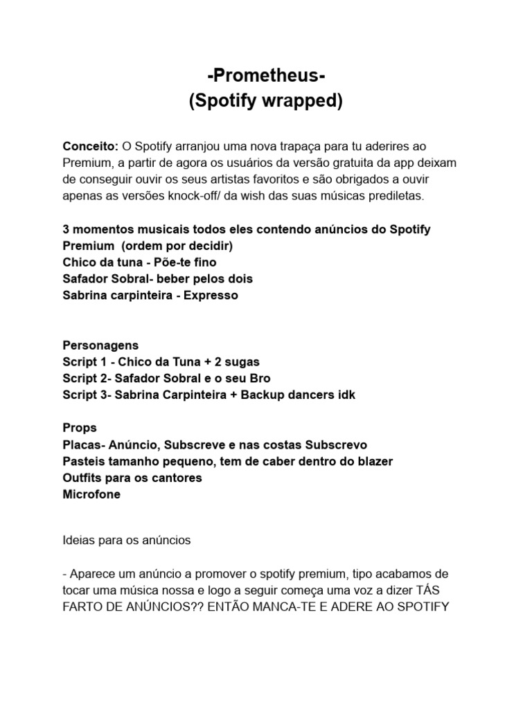 Spotify Premium: A Nova Trapaça Musical | PDF | Spotify