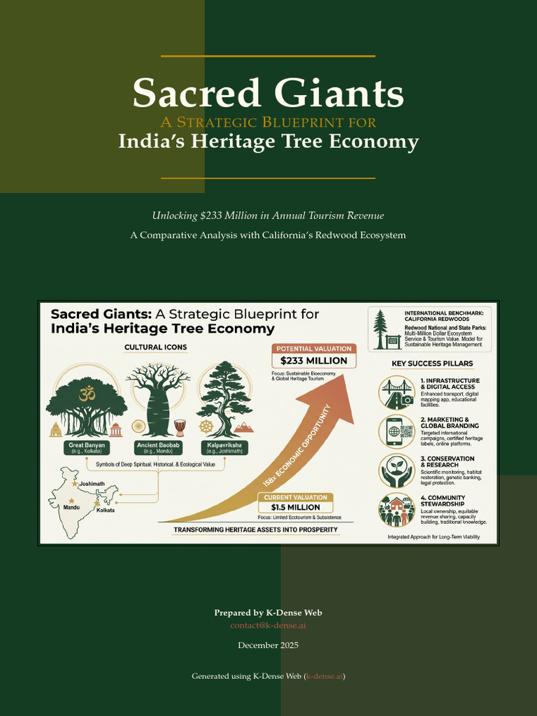 India’s Heritage Tree Tourism Potential | PDF | Sequoia Sempervirens ...