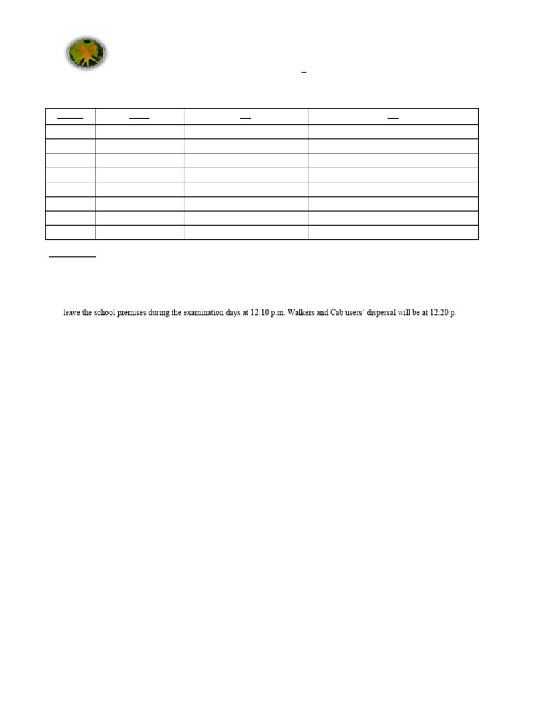 KRM World School IX & XI Exam Datesheet | PDF