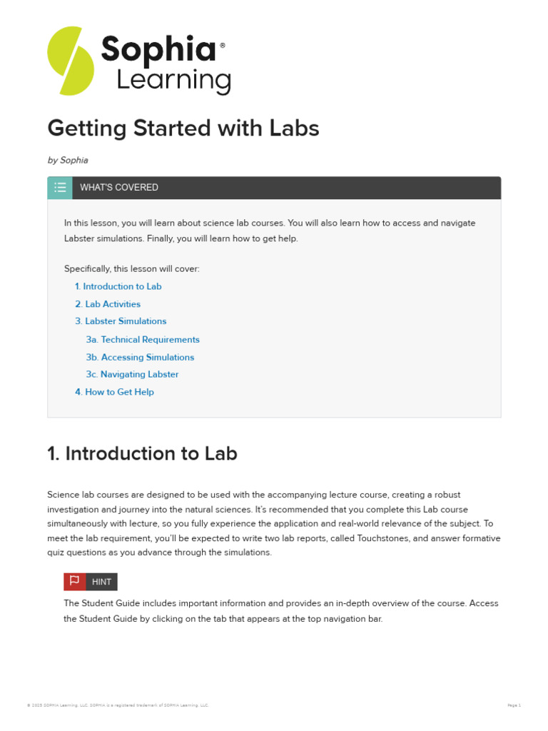Introduction to Labster Simulations | PDF | Simulation | Lecture