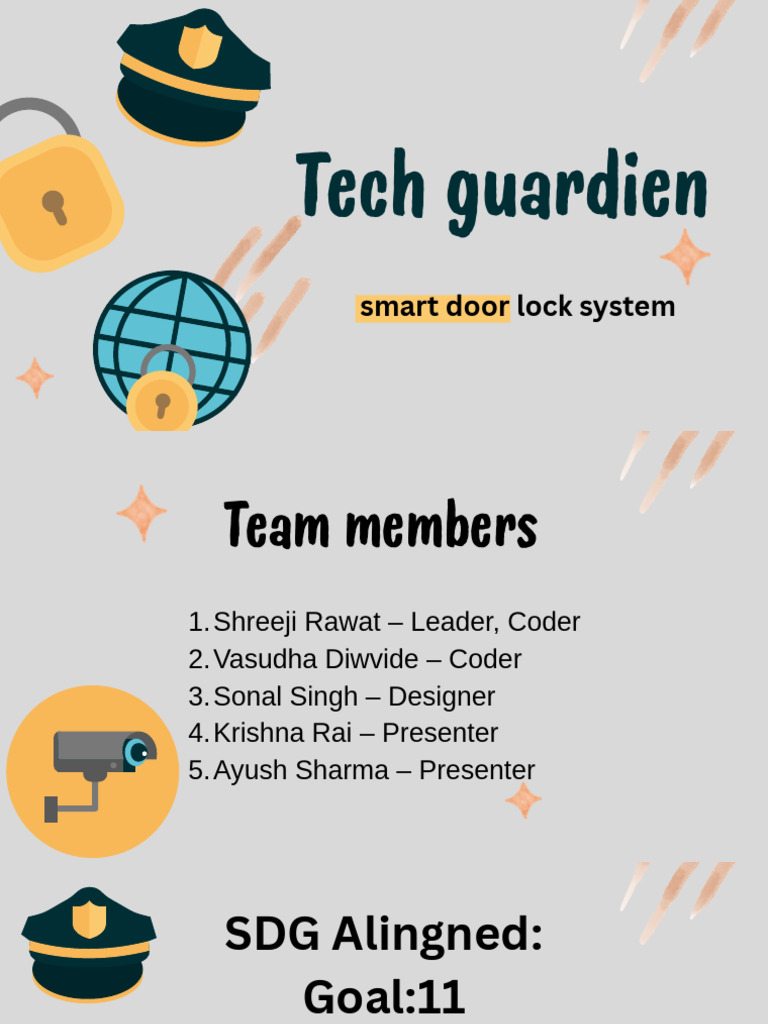 Smart Door Lock System Overview | PDF | Password | Arduino