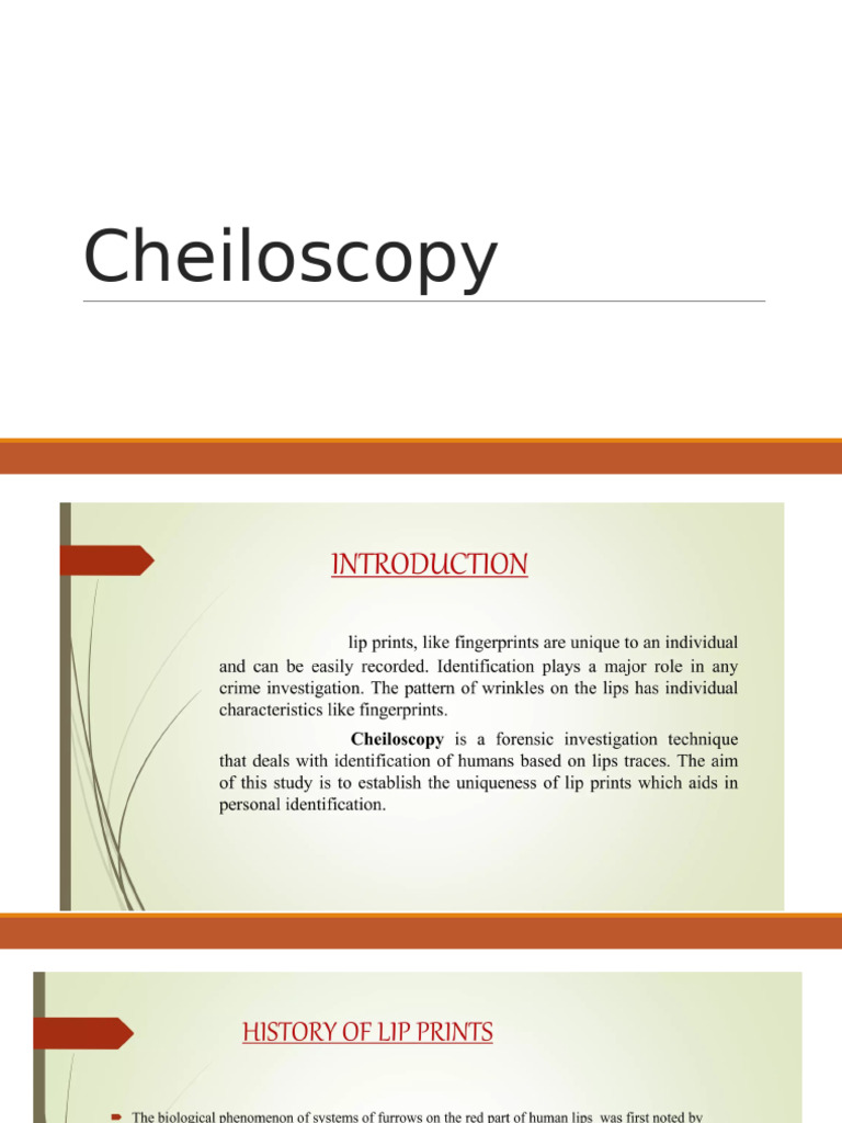 Cheilos | PDF