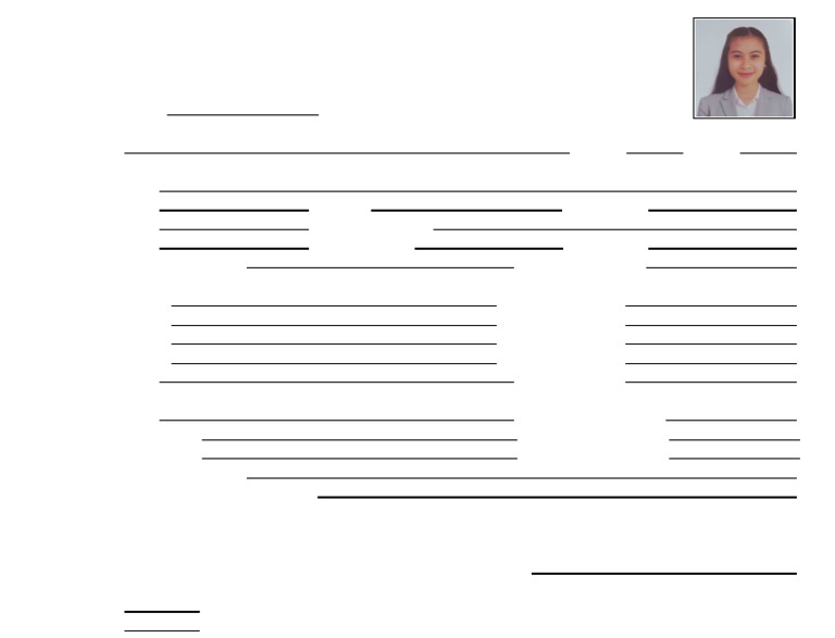 University of Caloocan City Application Form | PDF