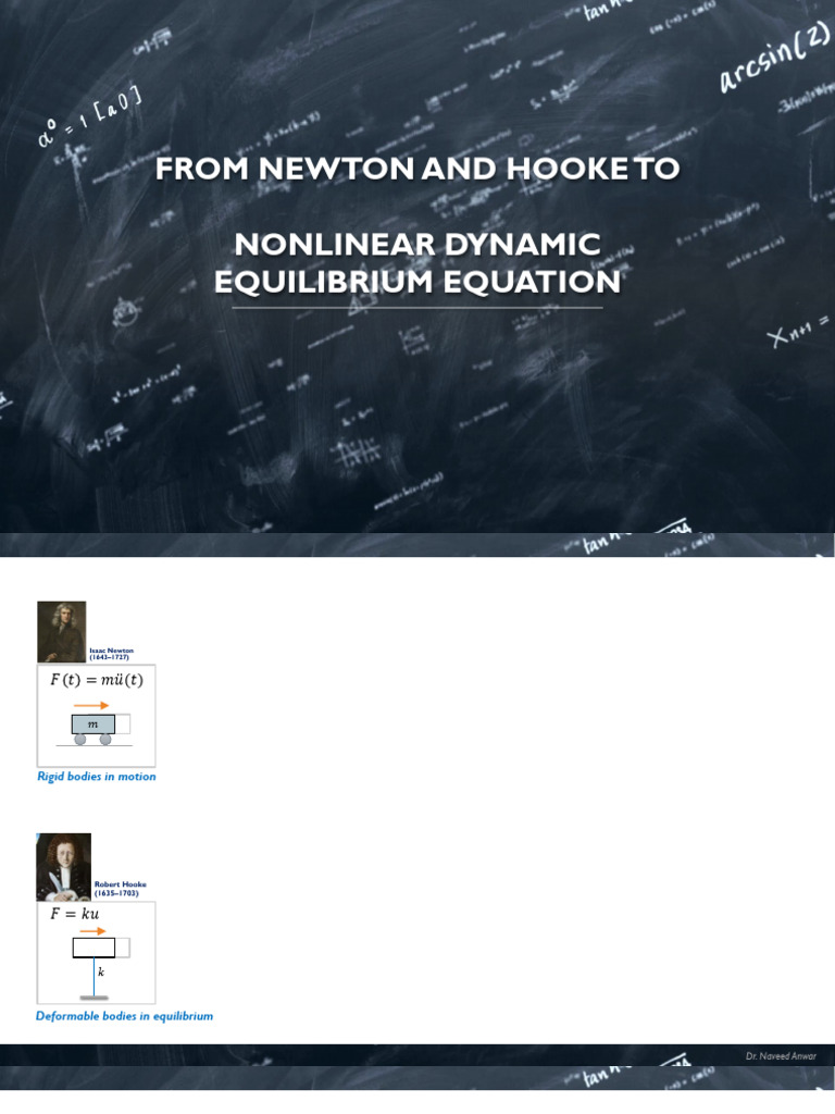 Nonlinear Dynamics in Equilibrium Systems | PDF | Continuum Mechanics ...