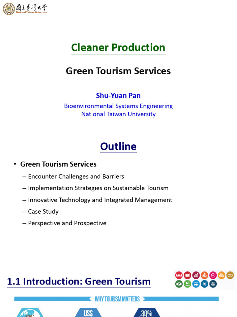 Green Tourism Services | PDF